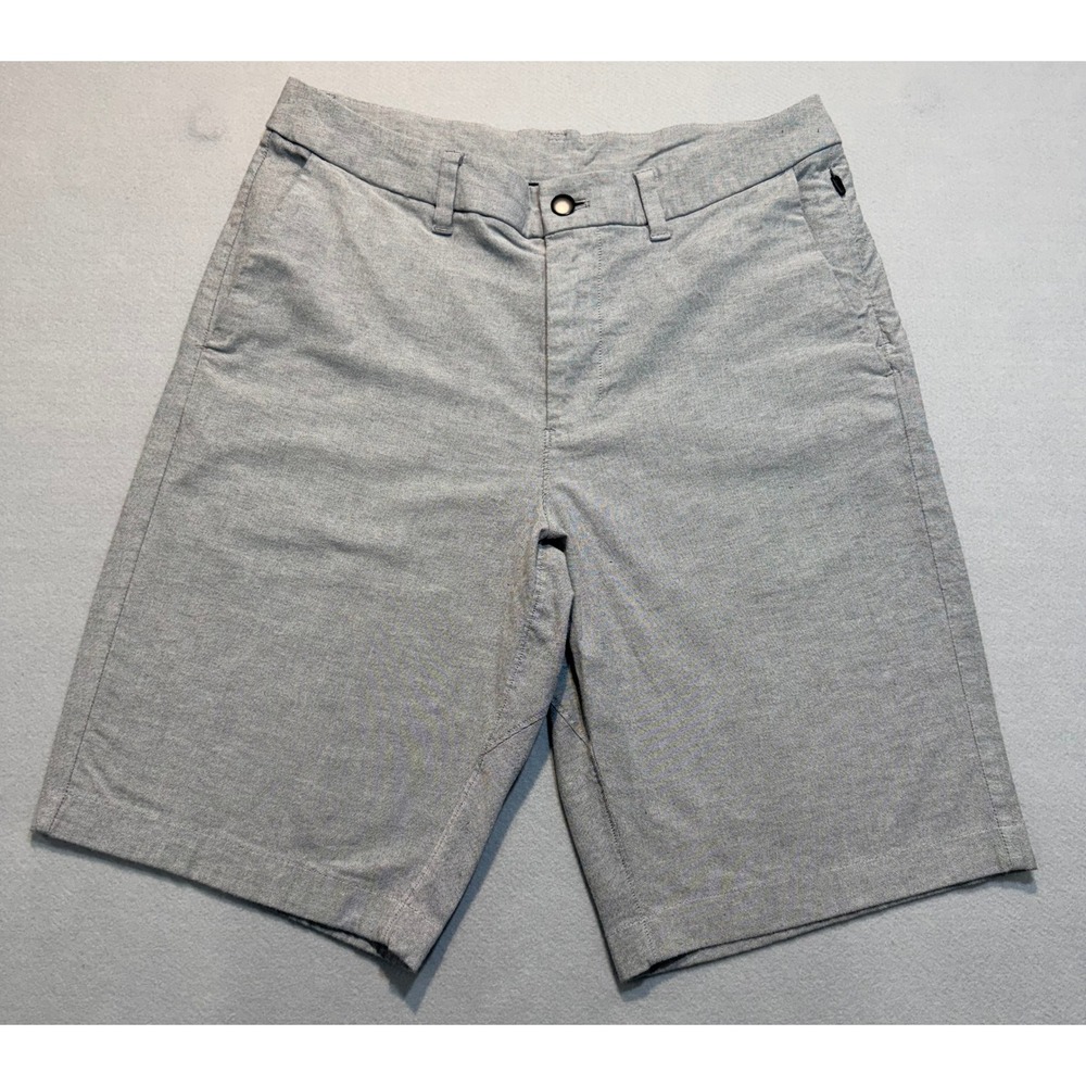 Lululemon Mens Commission Short Qwick Oxford 11" Relaxed Fit Size 31